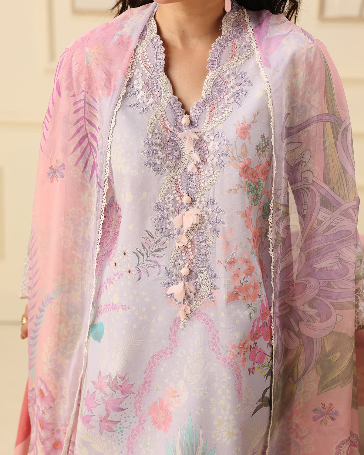 MUSHQ SOLEIL HEMLINE FLORA AMOUR