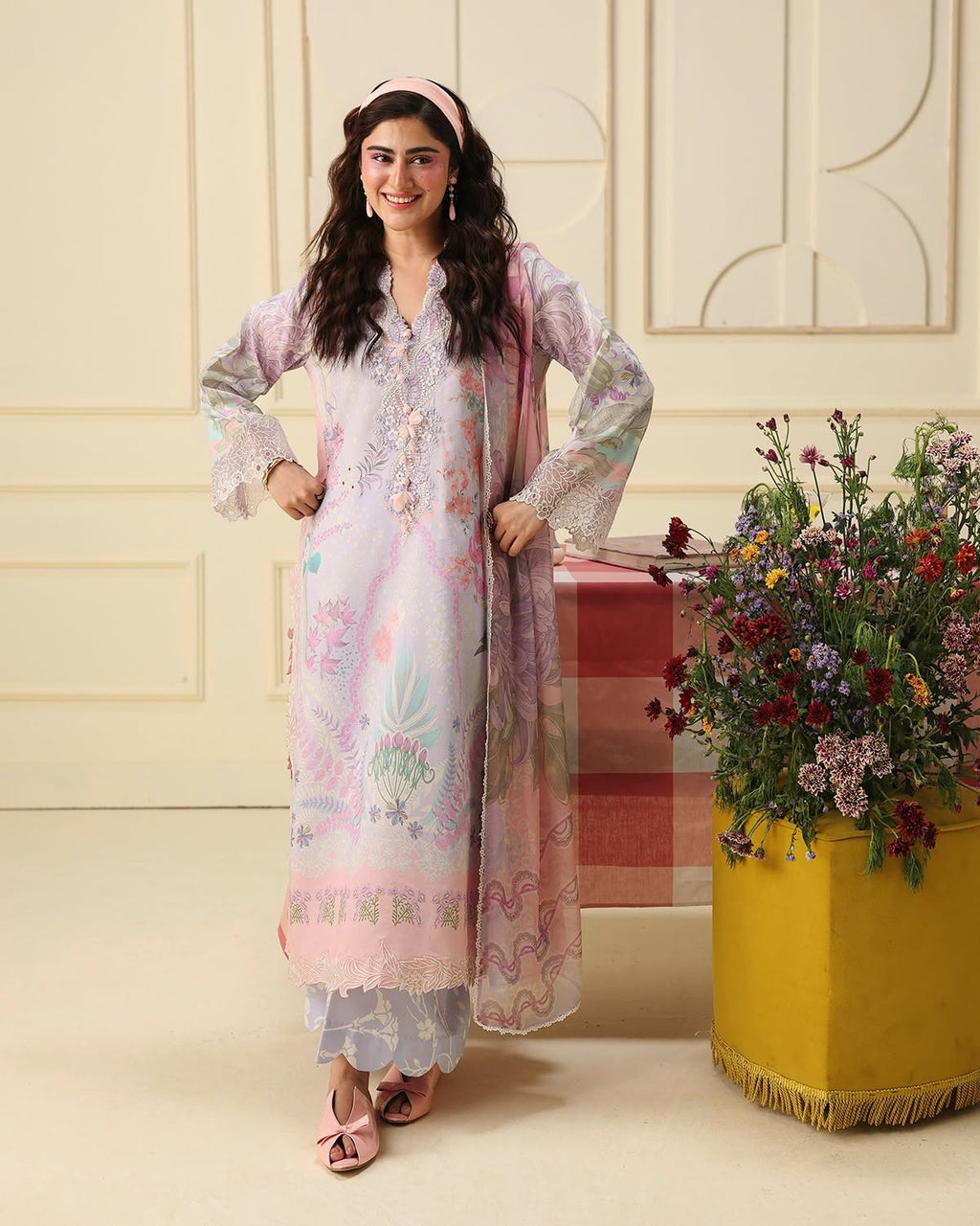 MUSHQ SOLEIL HEMLINE FLORA AMOUR