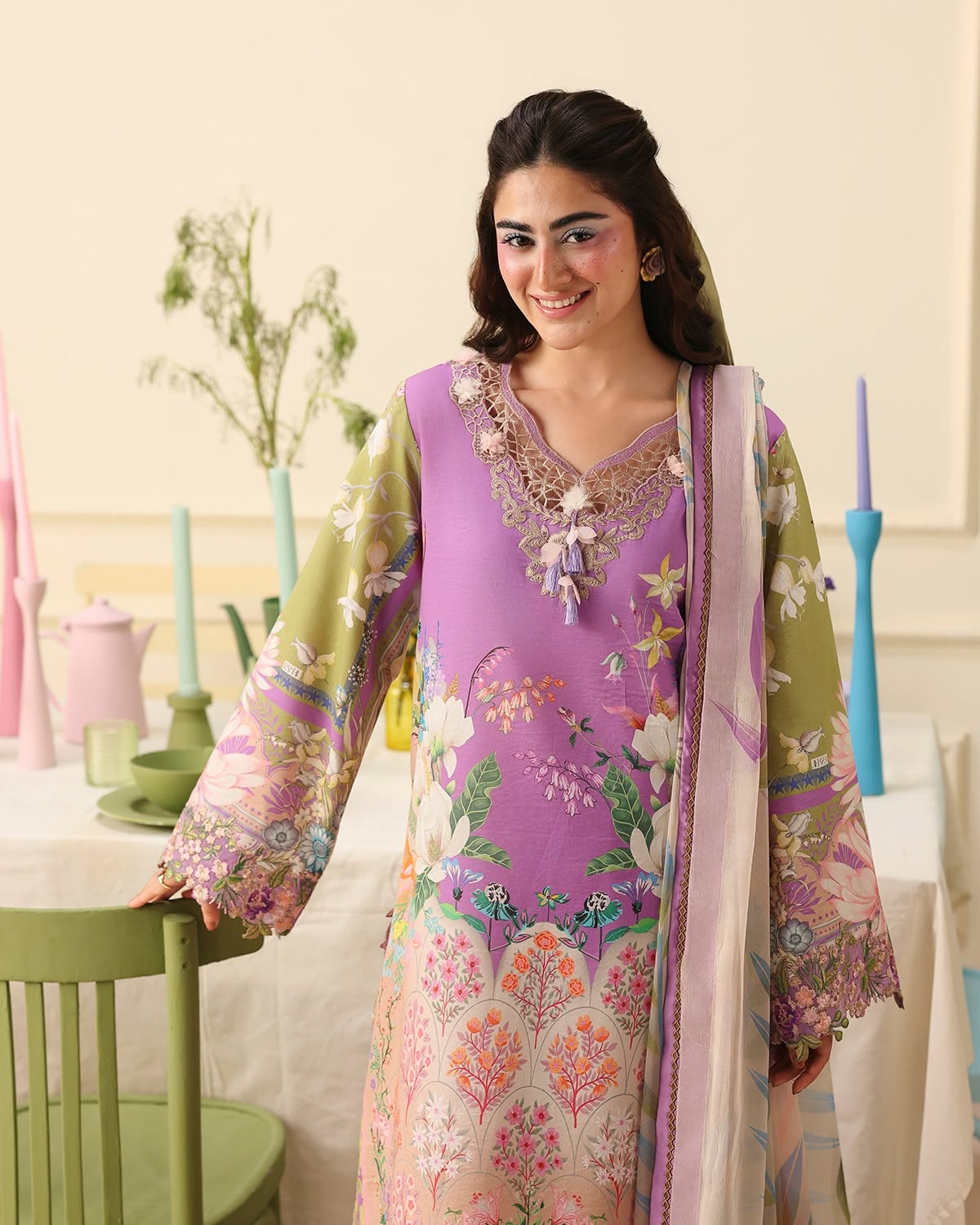 MUSHQ SOLEIL HEMLINE  LILAC  WHIM