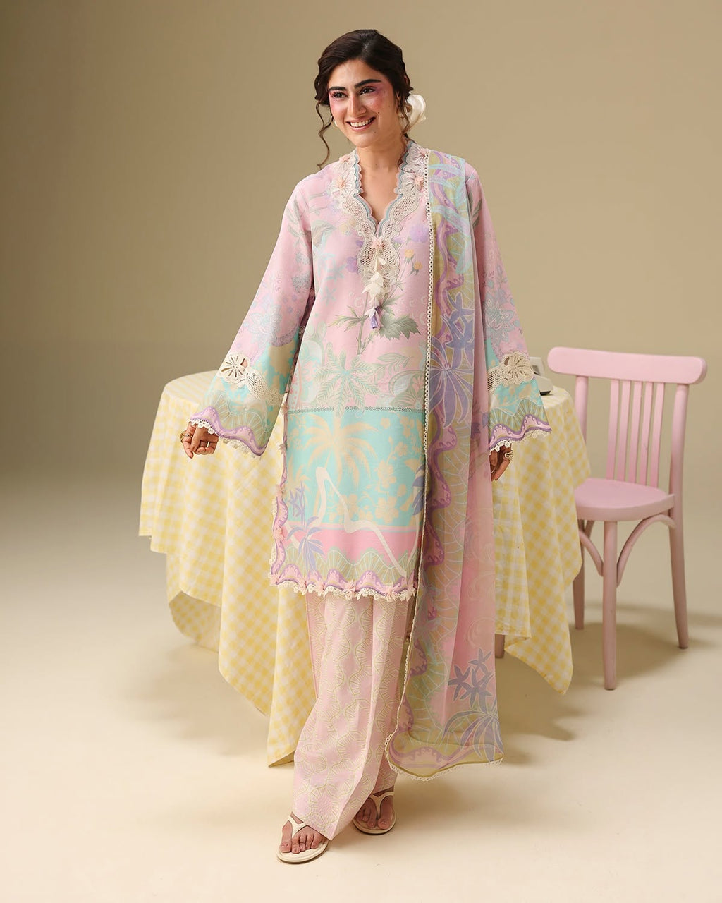 MUSHQ SOLEIL HEMLINE HONEY PETAL