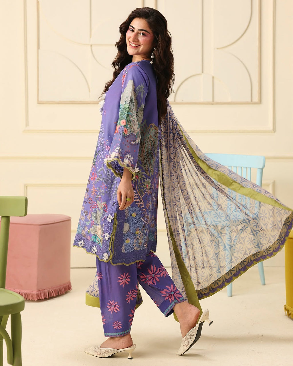 MUSHQ SOLEIL HEMLINE CAMELLIA KISS