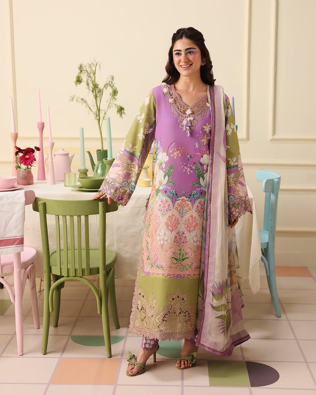 MUSHQ SOLEIL HEMLINE  LILAC  WHIM
