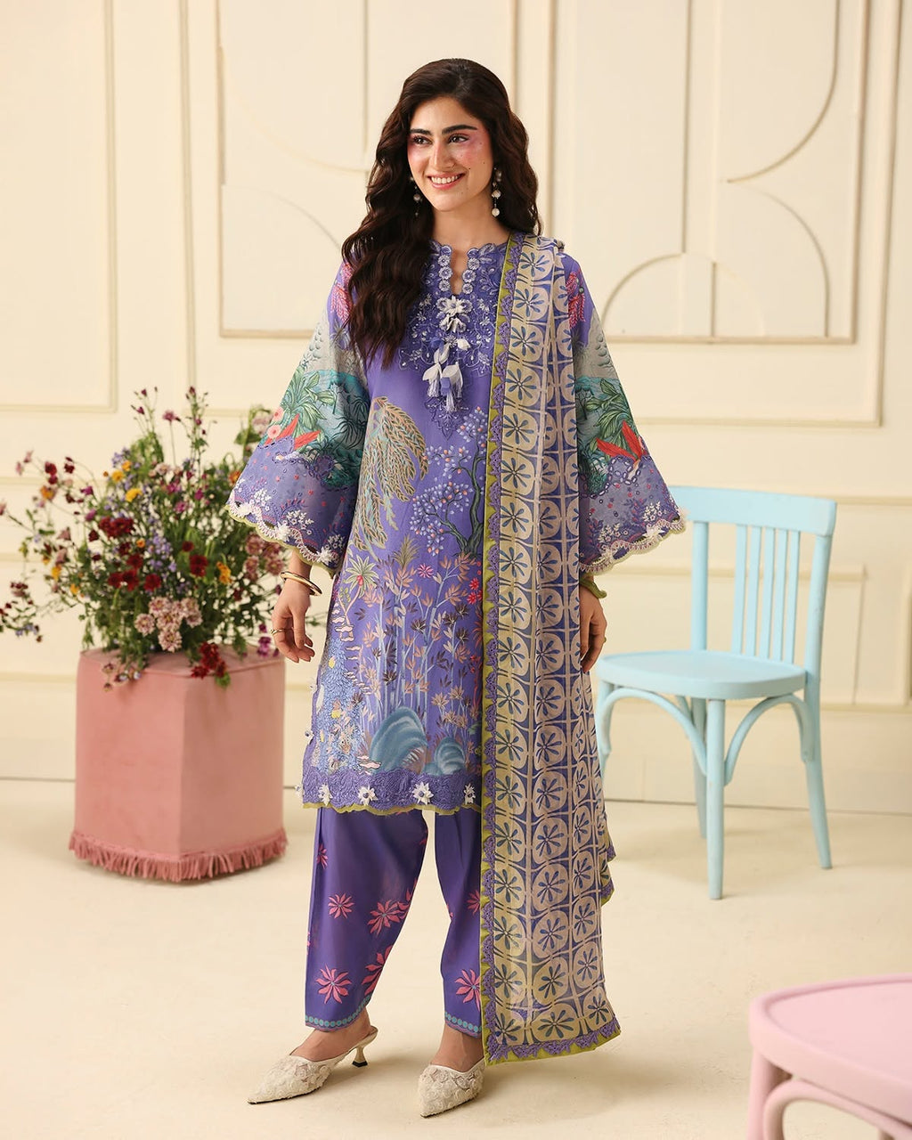 MUSHQ SOLEIL HEMLINE CAMELLIA KISS