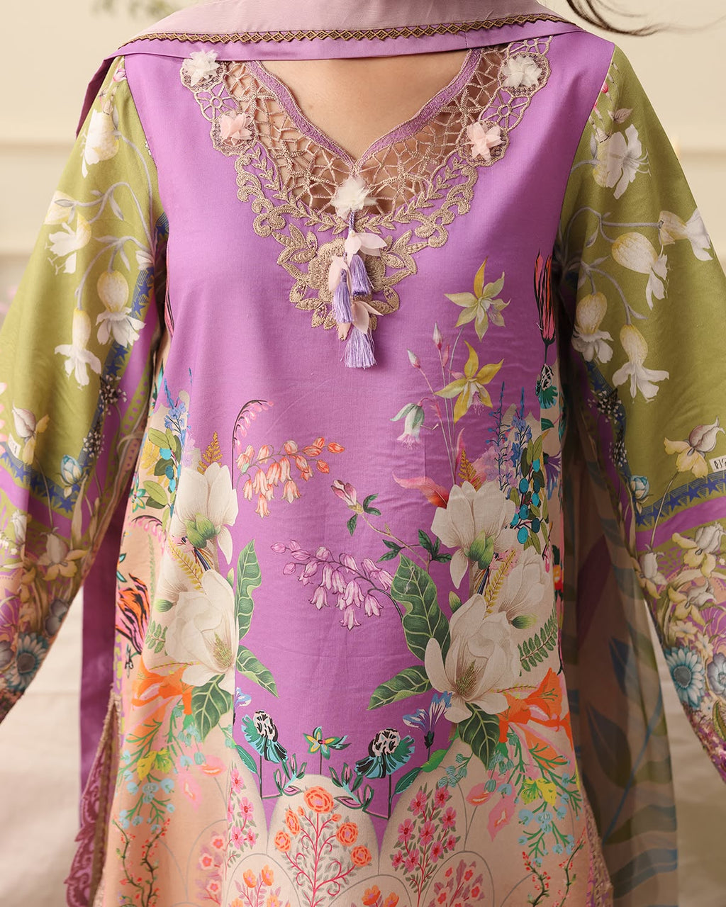 MUSHQ SOLEIL HEMLINE  LILAC  WHIM