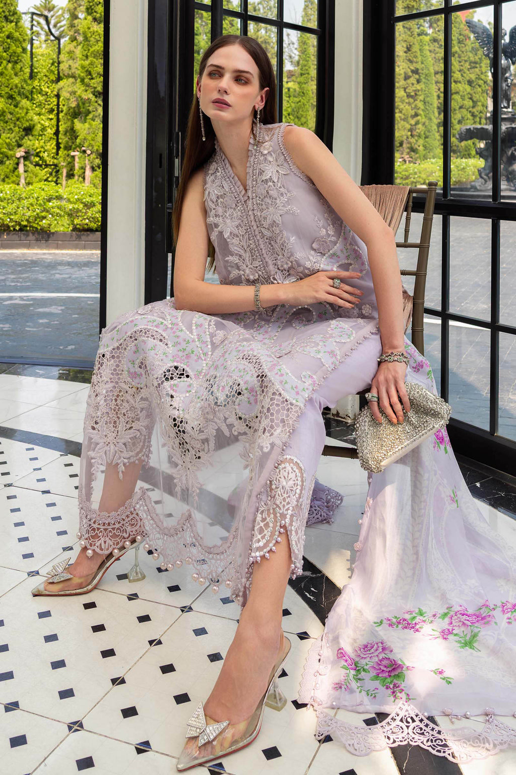 MARIA B LUXURY LAWN EL-26-12