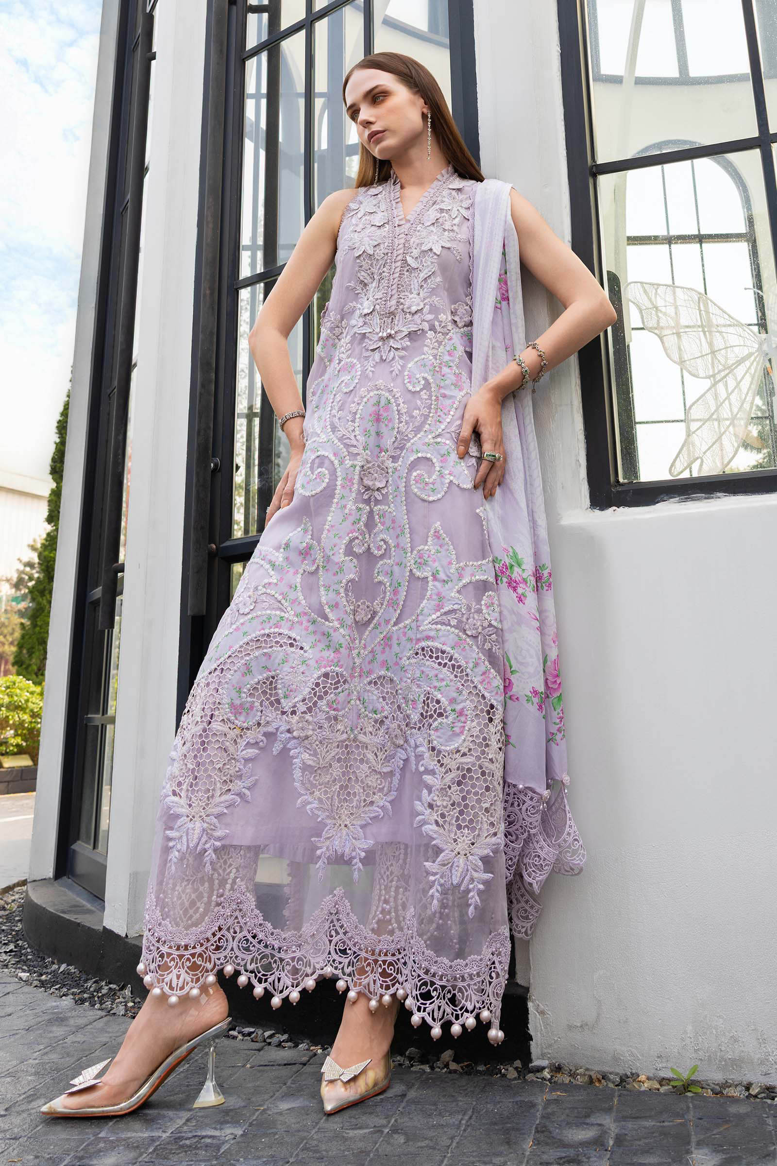 MARIA B LUXURY LAWN EL-26-12