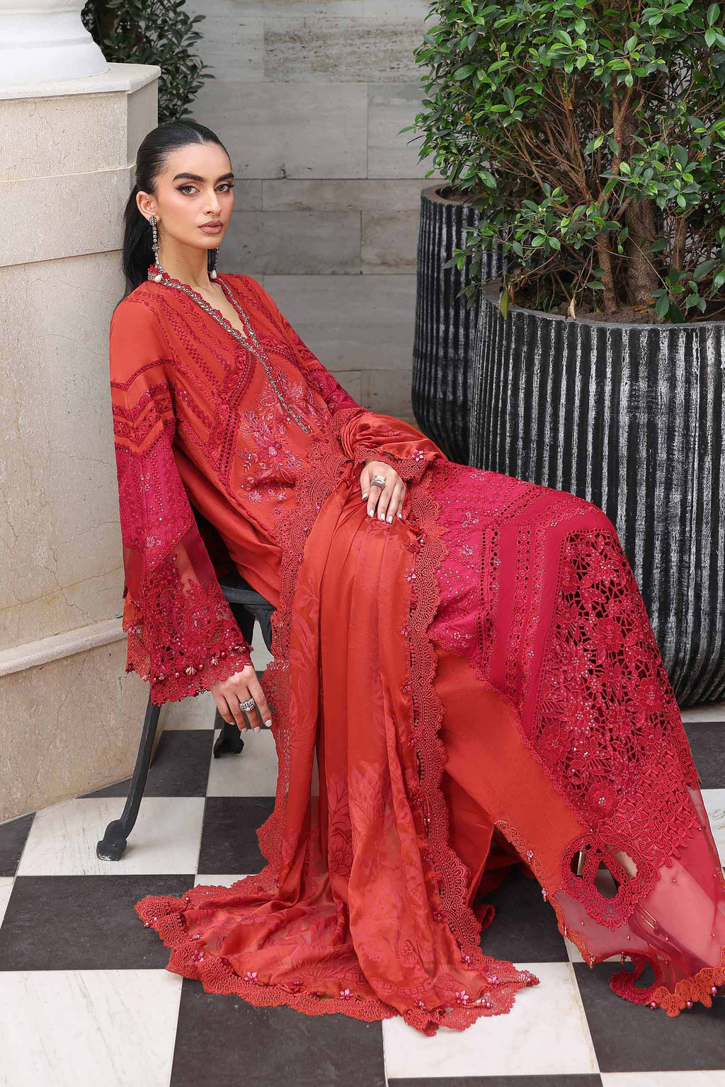 MARIA B LUXURY LAWN EL-26-13