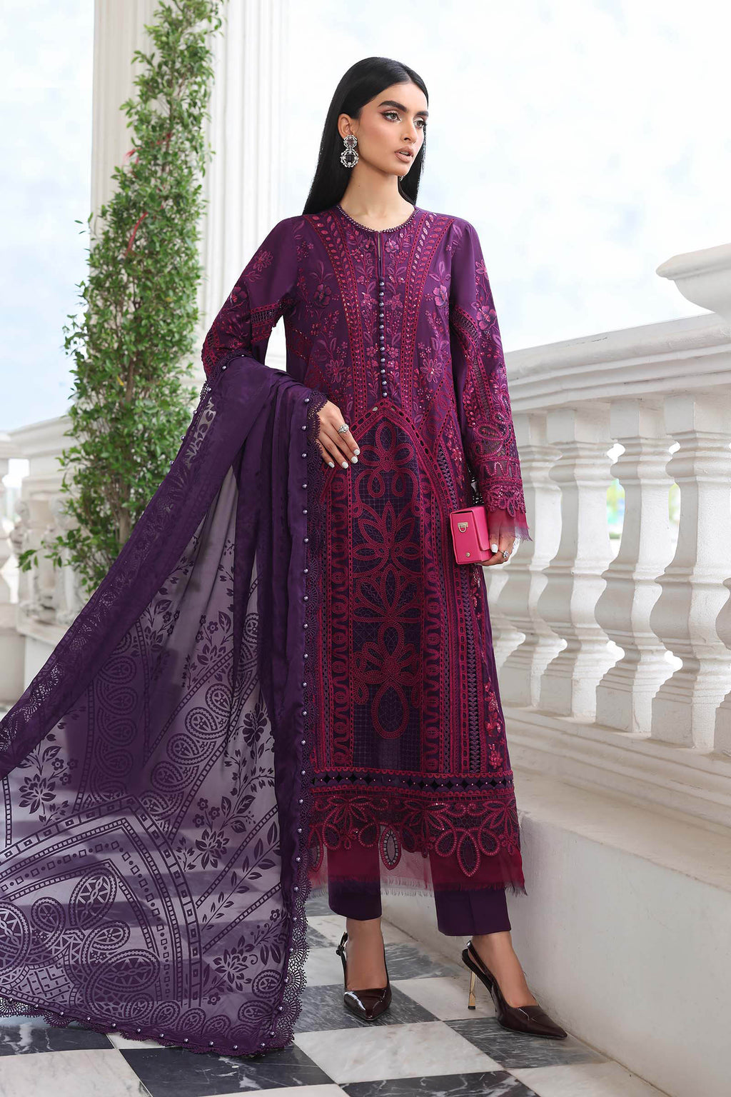 MARIA B LUXURY LAWN EL-26-14
