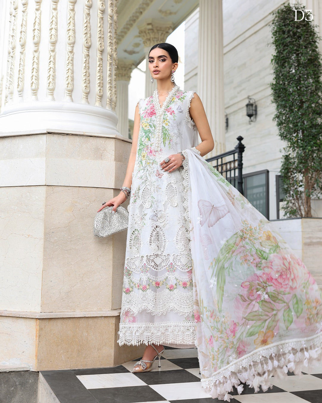 MARIA B LUXURY LAWN EL-26-03