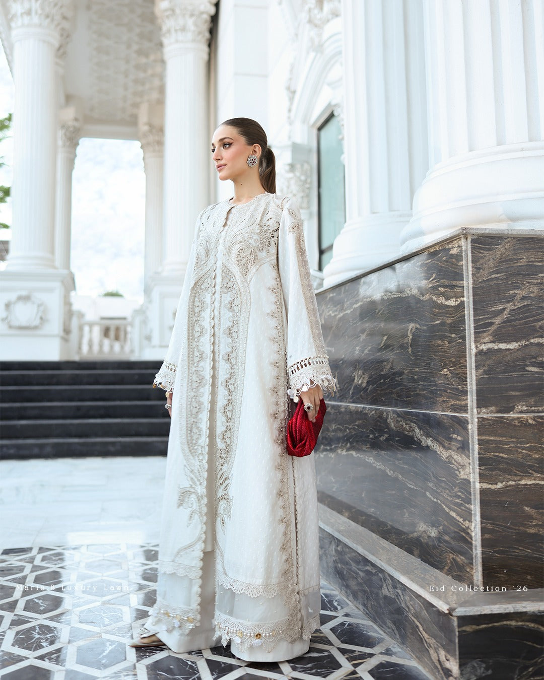 MARIA B LUXURY LAWN EL-26-01