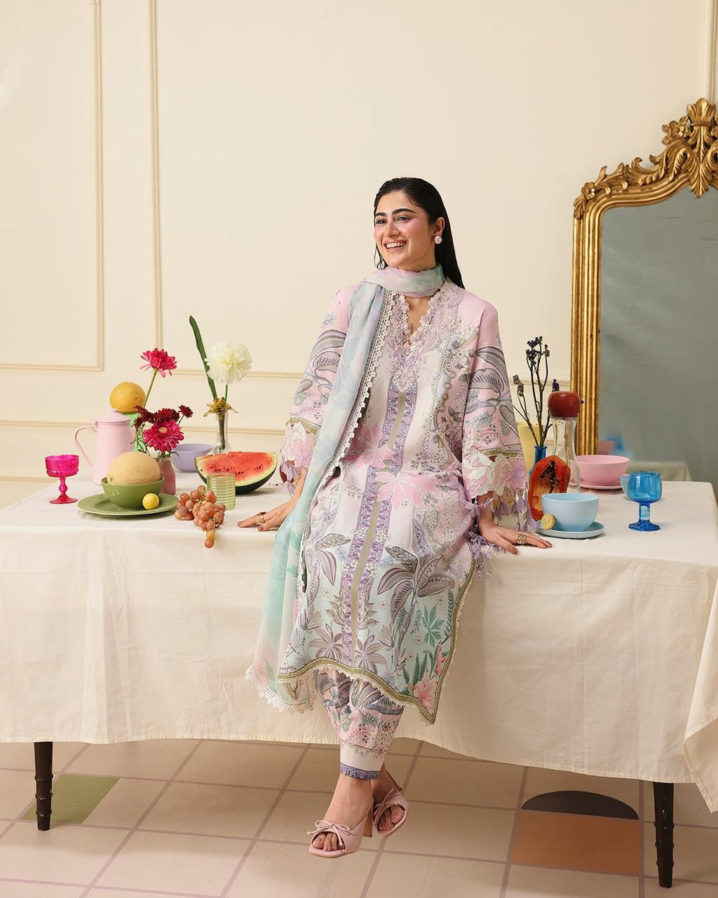 MUSHQ SOLEIL HEMLINE SERENA BLOOM