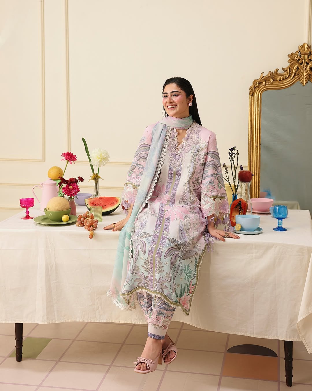 MUSHQ SOLEIL HEMLINE SERENA BLOOM
