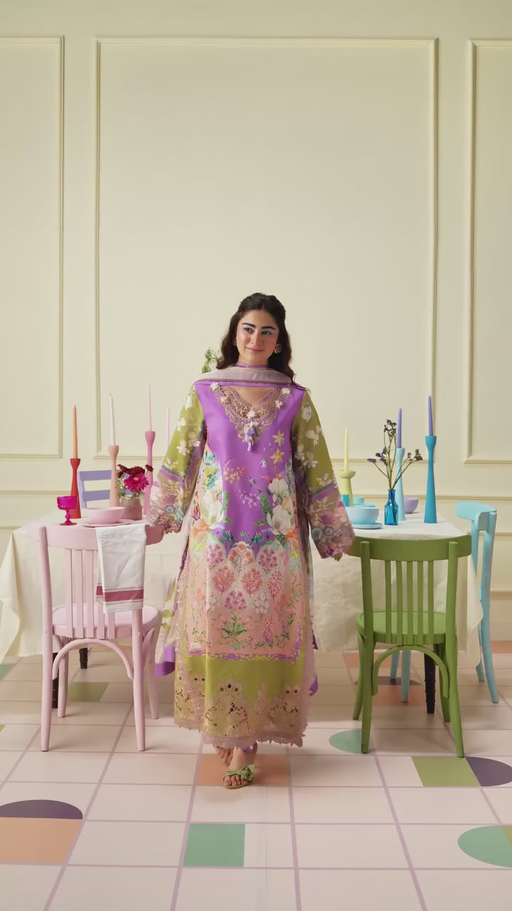 MUSHQ SOLEIL HEMLINE  LILAC  WHIM